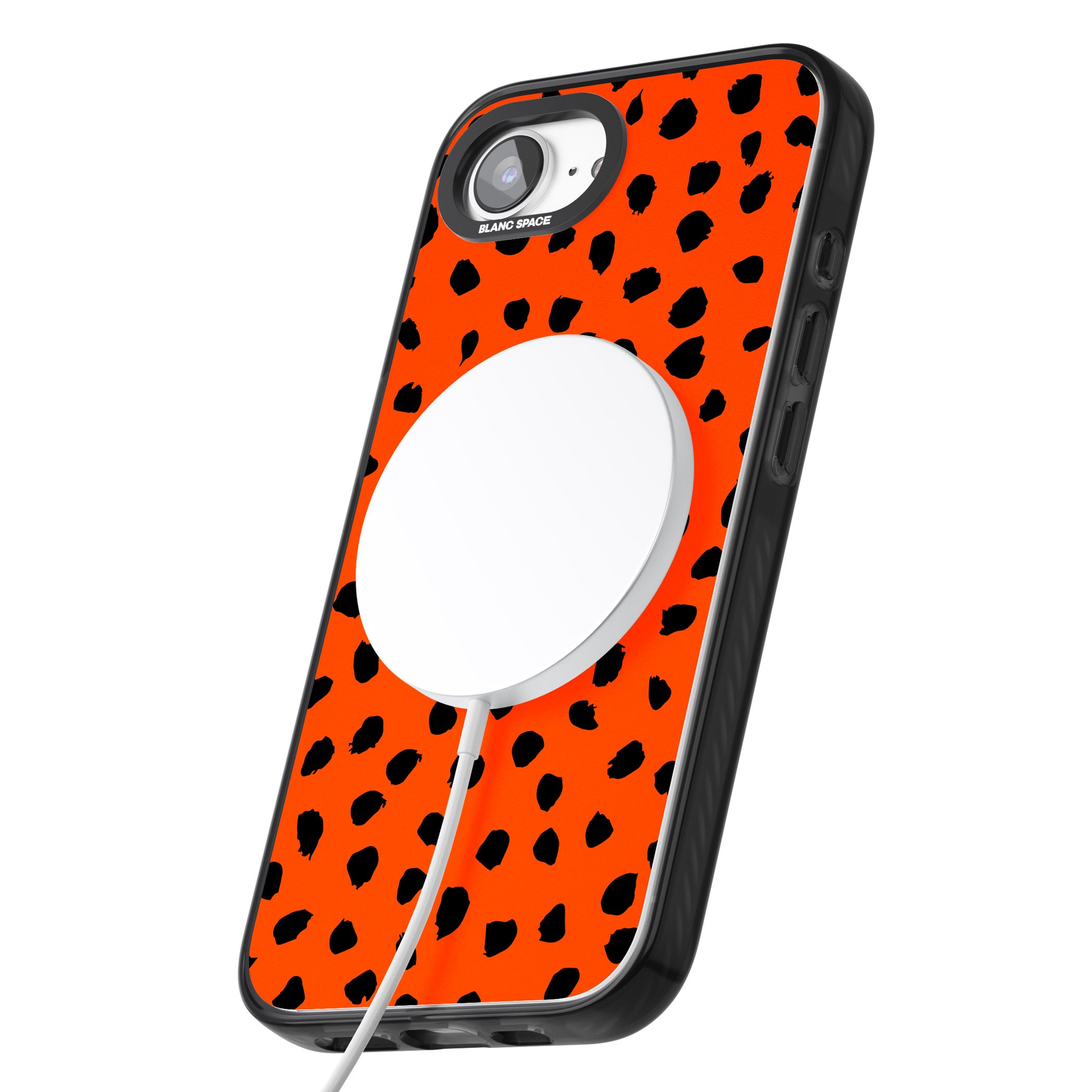 Bold Red Spot Print
