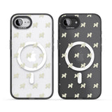 Bichon Frise Dog Pattern Clear