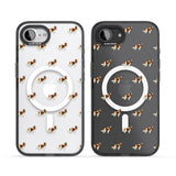Cavalier King Charles Spaniel Pattern Clear