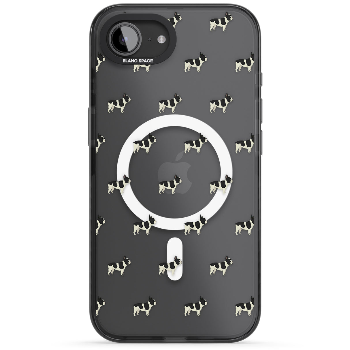French Bulldog Dog Pattern Clear