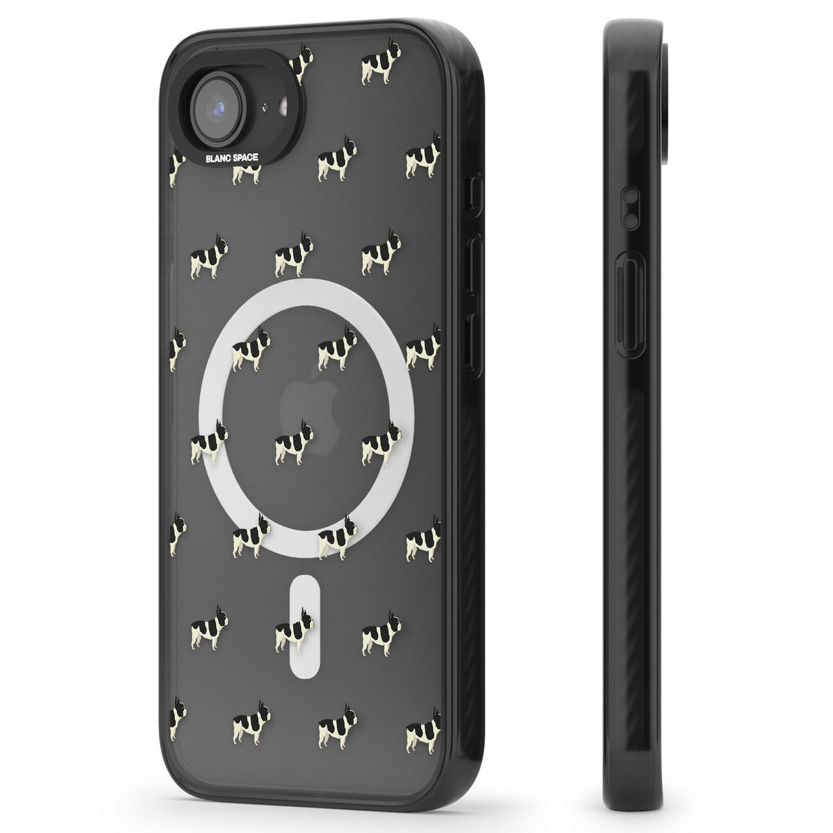 French Bulldog Dog Pattern Clear