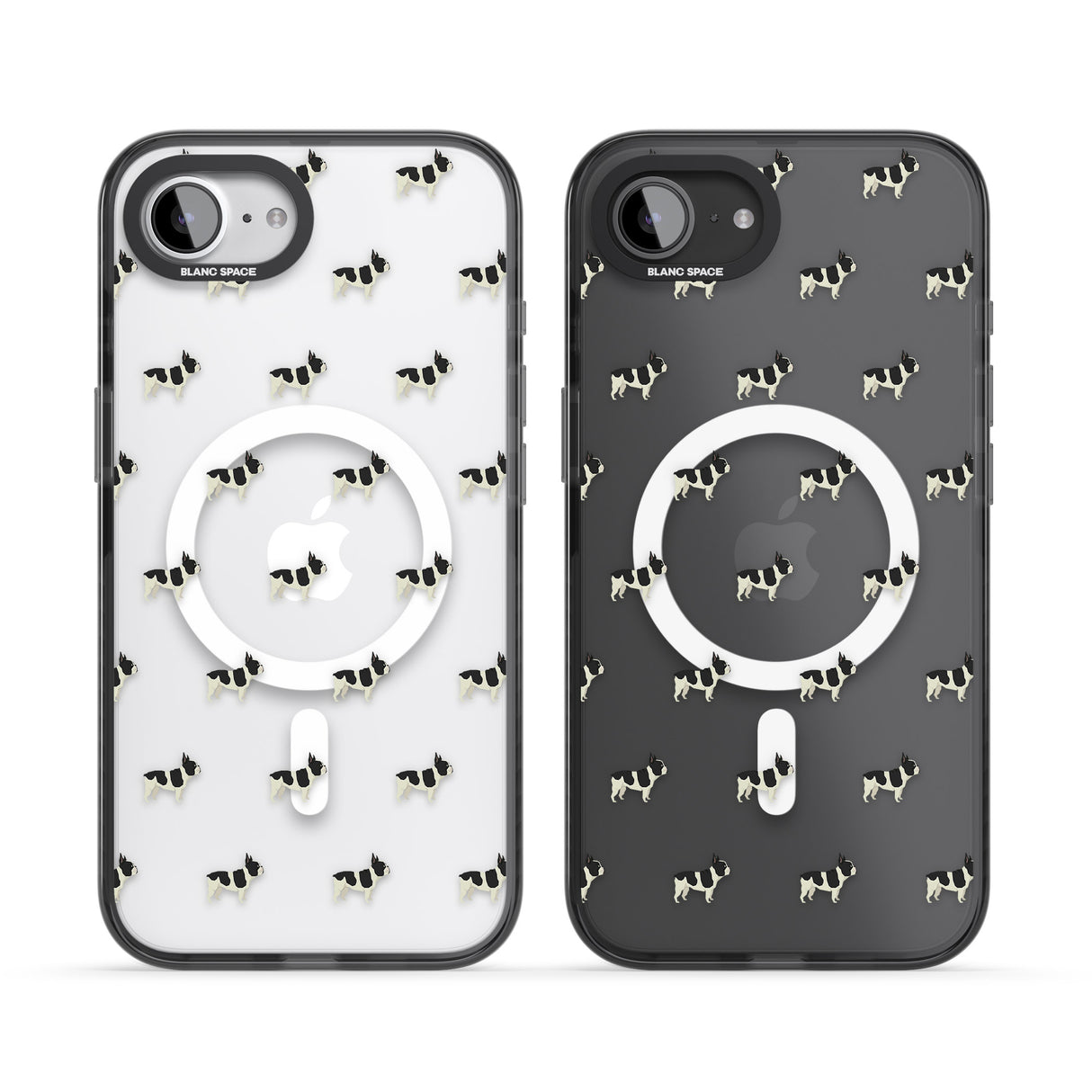 French Bulldog Dog Pattern Clear