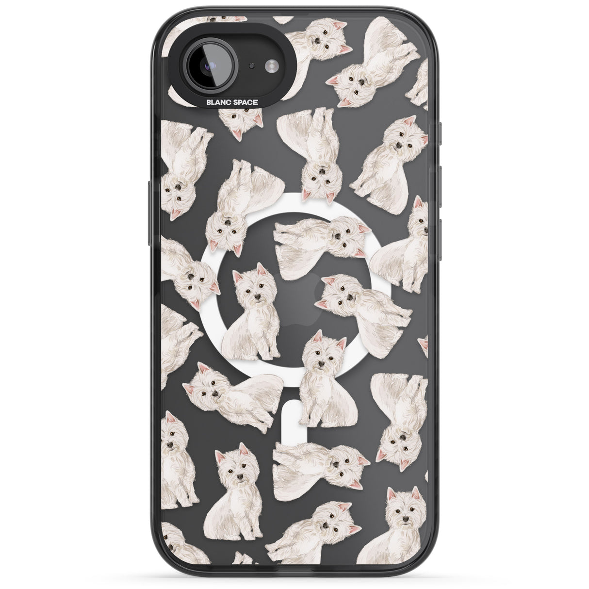 Westie Watercolour Dog Pattern