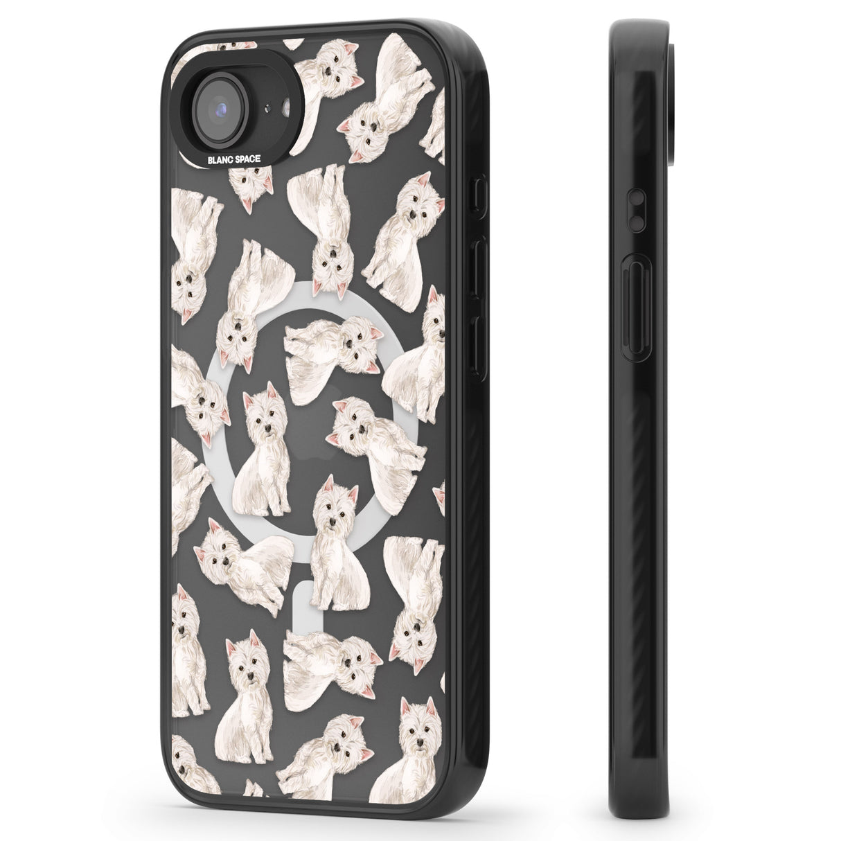 Westie Watercolour Dog Pattern