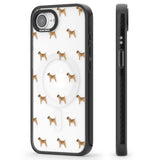 Border Terrier Dog Pattern Clear