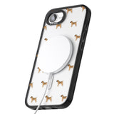 Border Terrier Dog Pattern Clear