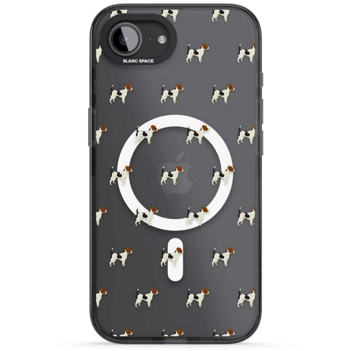 Jack Russell Terrier Dog Pattern Clear