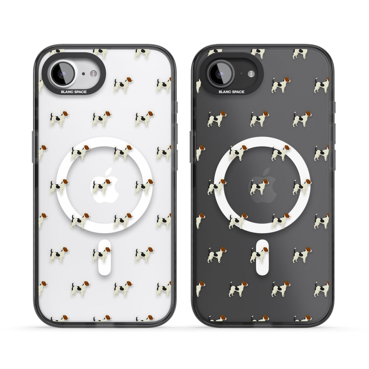 Jack Russell Terrier Dog Pattern Clear