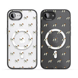 Jack Russell Terrier Dog Pattern Clear