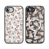 Wirehaired Jack Russell Watercolour Dog Pattern