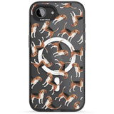 Beagle Watercolour Dog Pattern