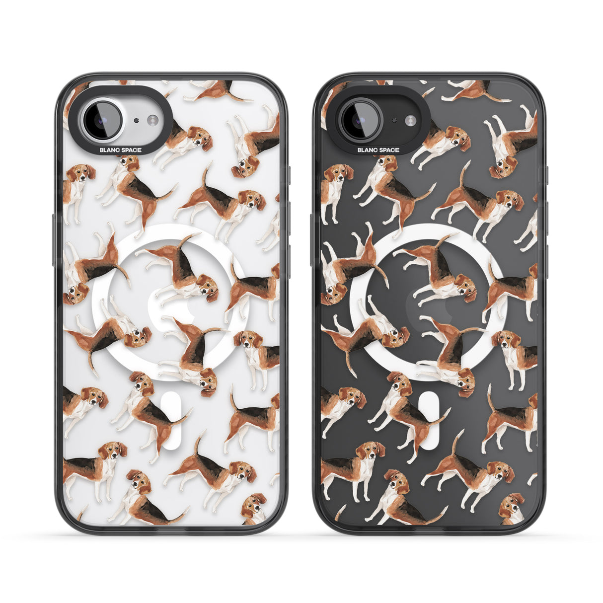 Beagle Watercolour Dog Pattern