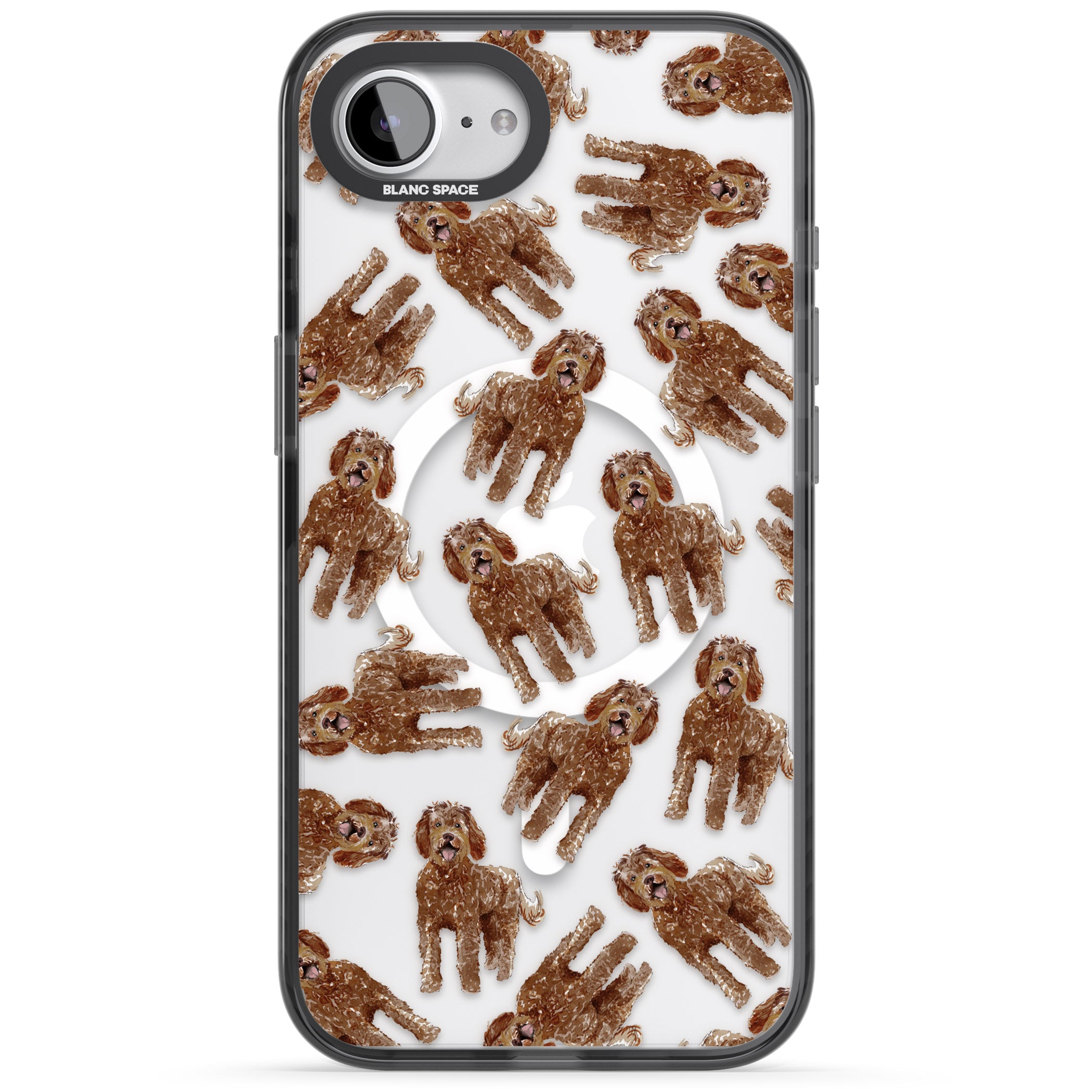 Labradoodle Brown Pattern