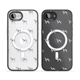 Greyhound Dog Pattern Clear