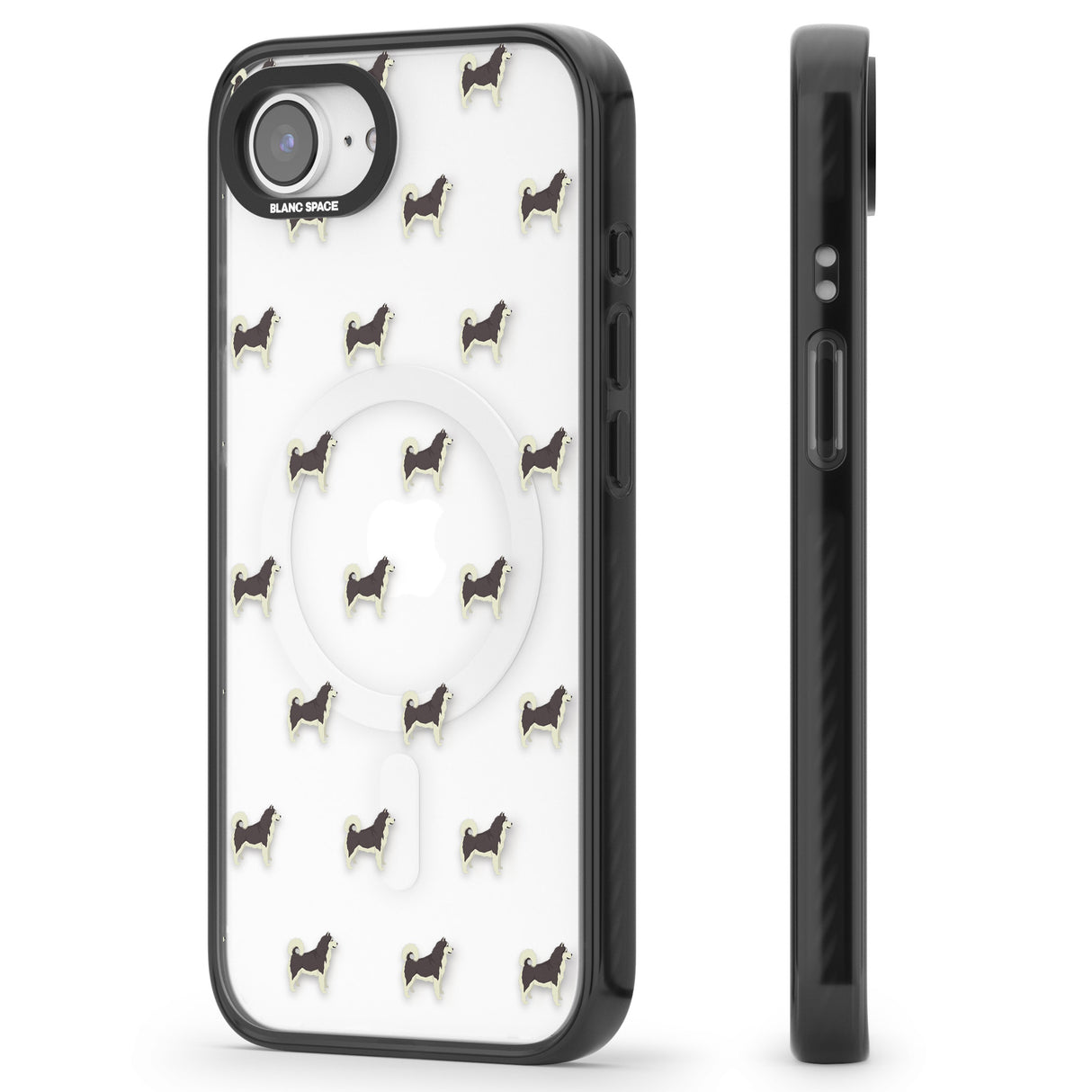 Alaskan Malamute Dog Pattern Clear