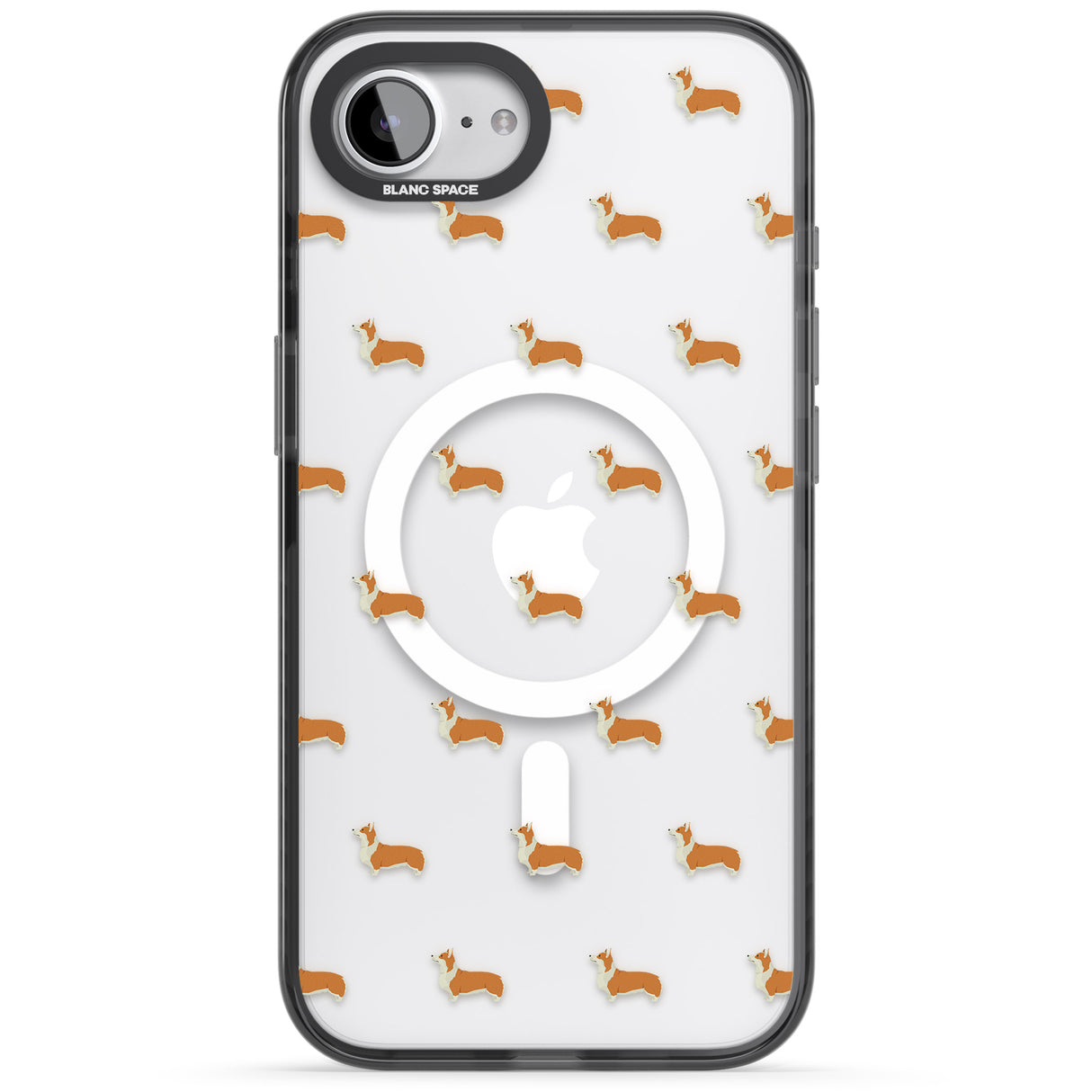 Pembroke Welsh Corgi Dog Pattern Clear
