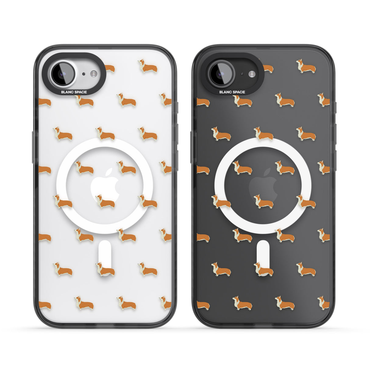 Pembroke Welsh Corgi Dog Pattern Clear