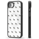 Schnauzer Dog Pattern Clear