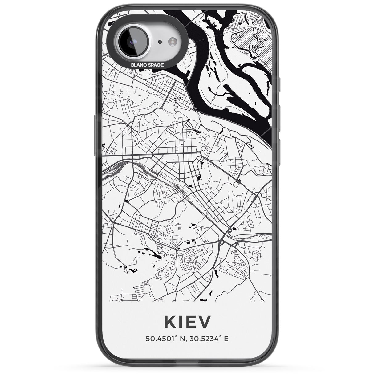Map of Kiev, Ukraine