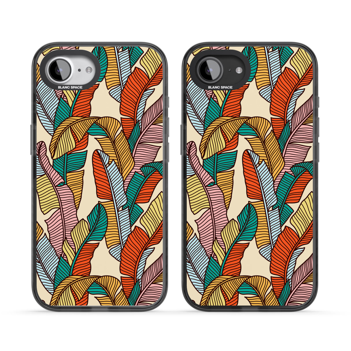 Pastel Palm Leaves