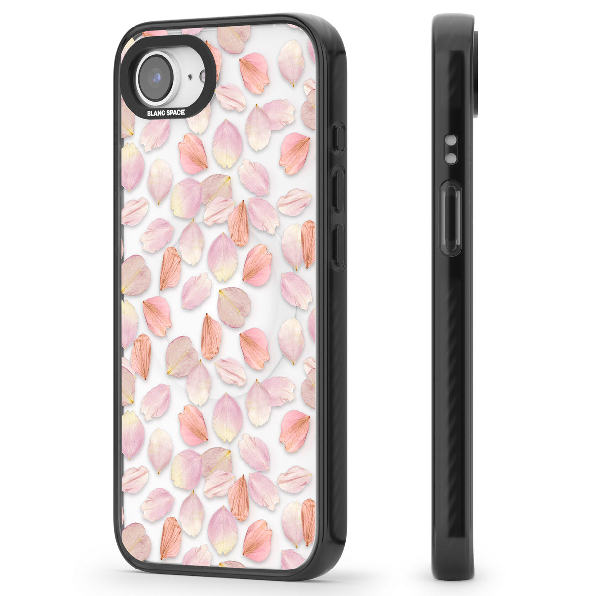 Pink Petals Transparent Design