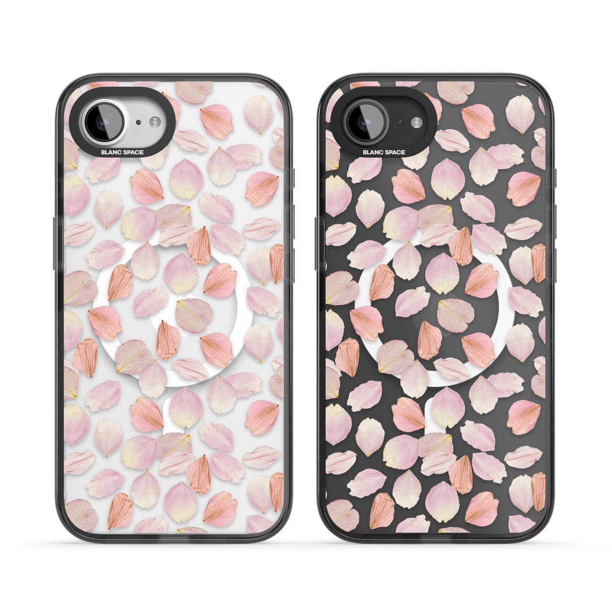 Pink Petals Transparent Design