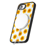 Sunflowers Transparent Pattern