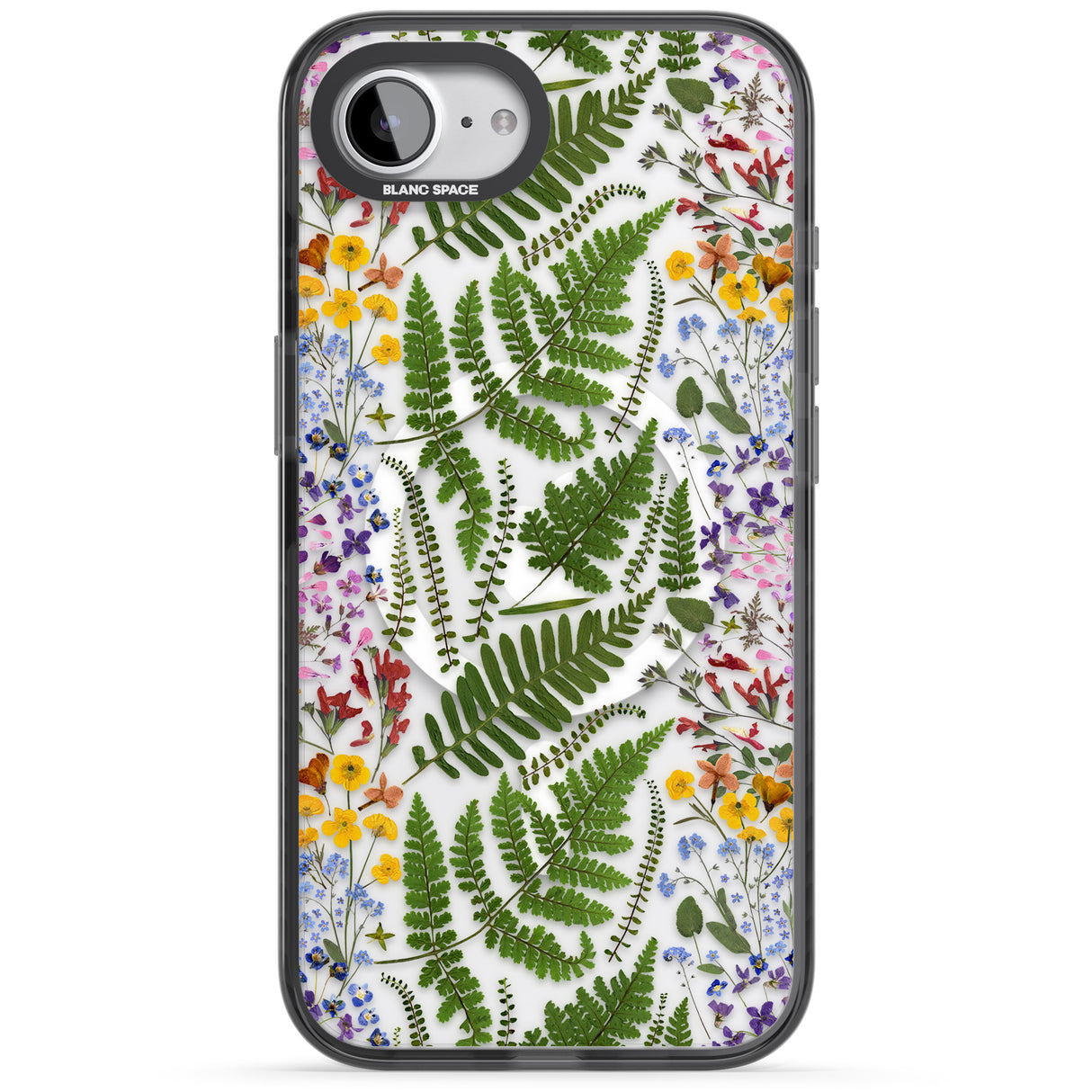 Busy Floral and Fern Design