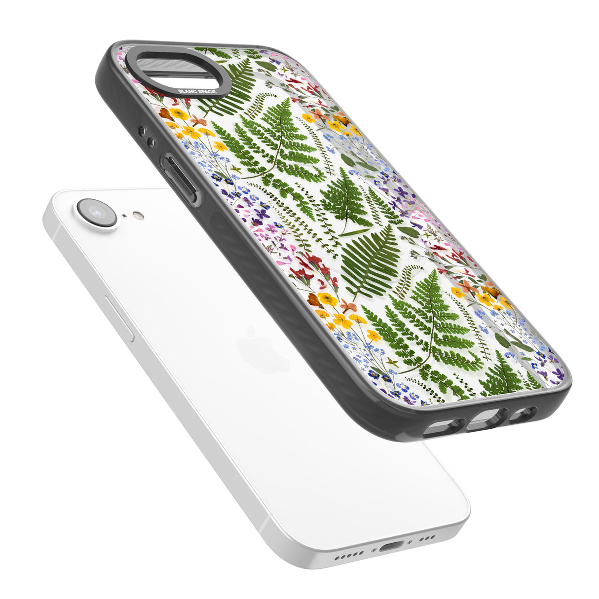 Busy Floral and Fern Design