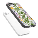 Busy Floral and Fern Design