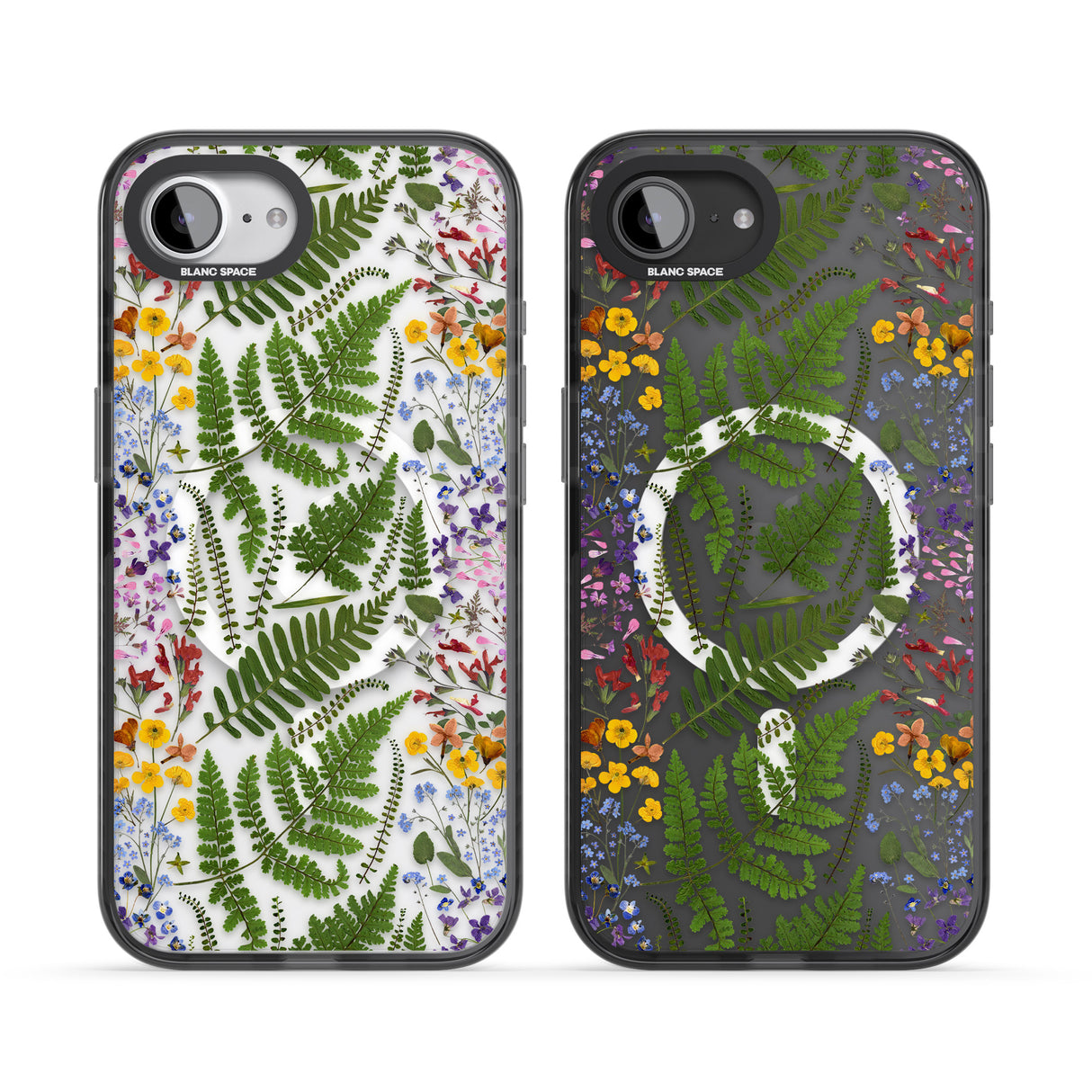 Busy Floral and Fern Design