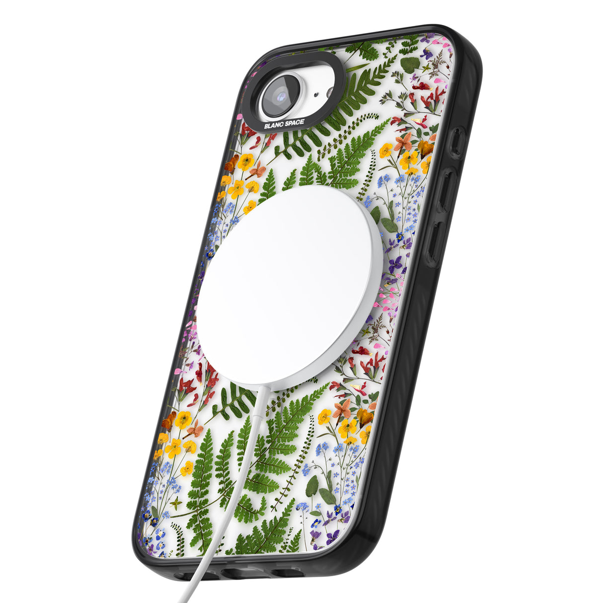 Busy Floral and Fern Design