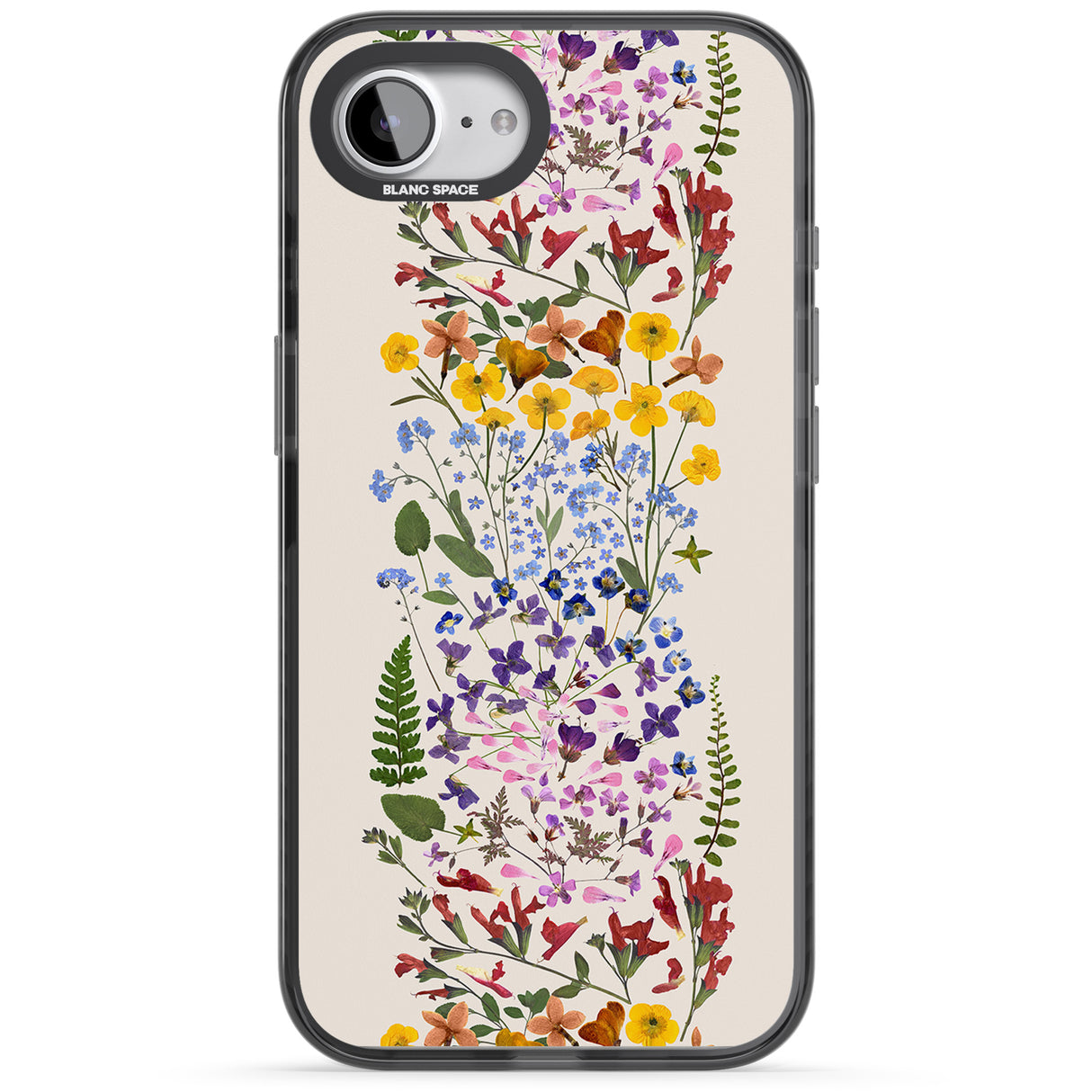 Wildflower Stripe Design - Cream