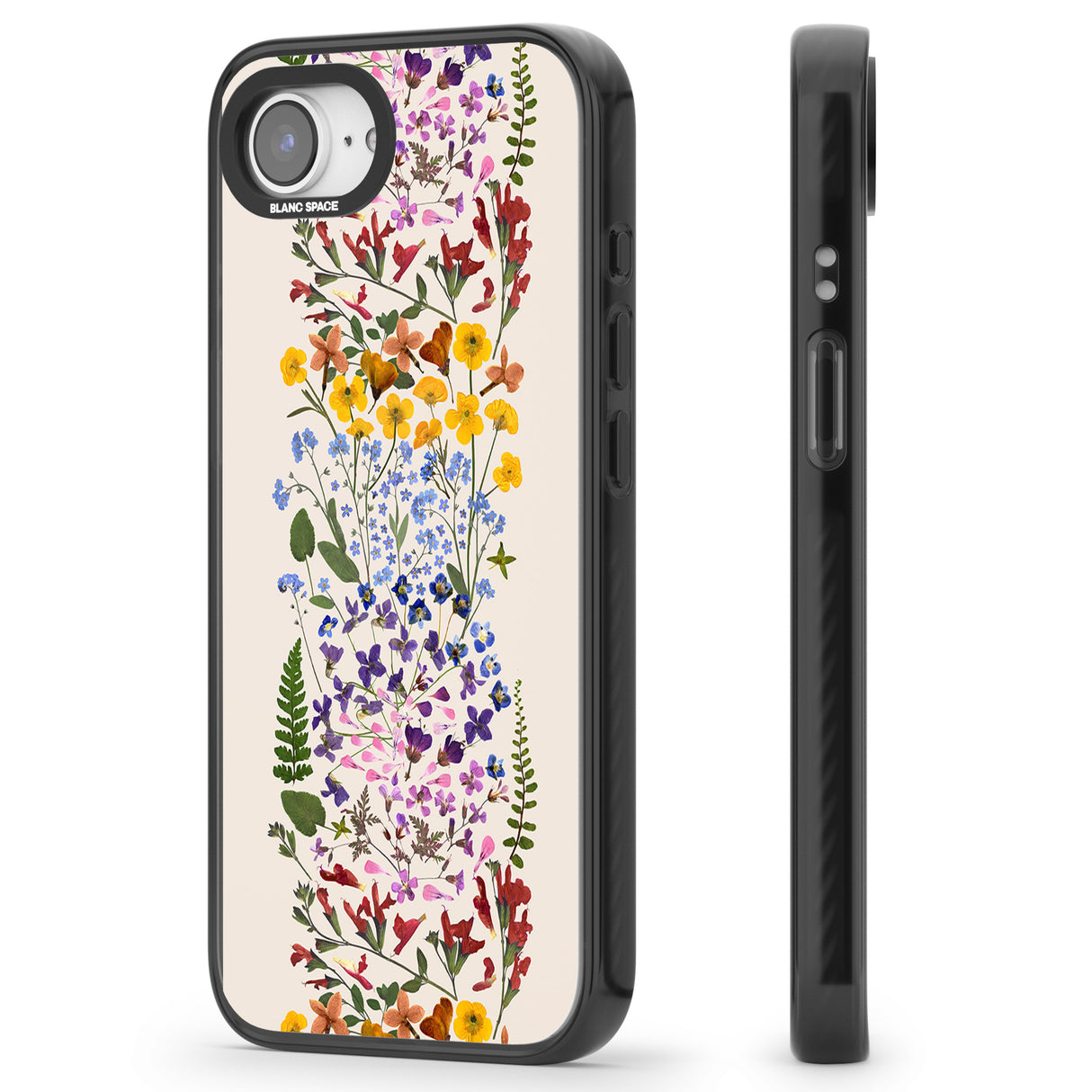 Wildflower Stripe Design - Cream