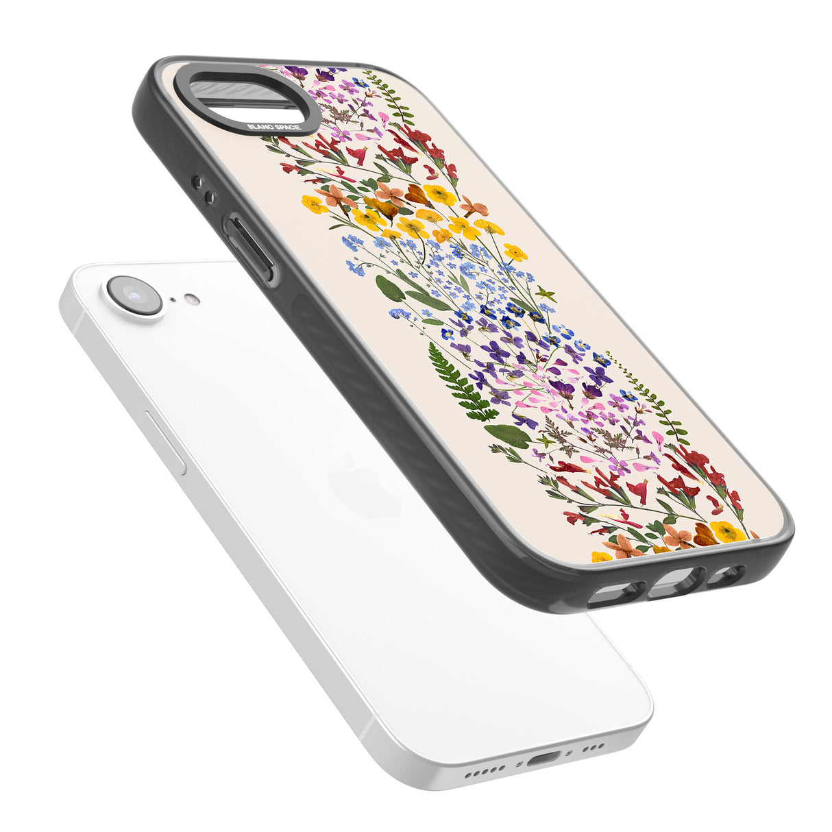 Wildflower Stripe Design - Cream
