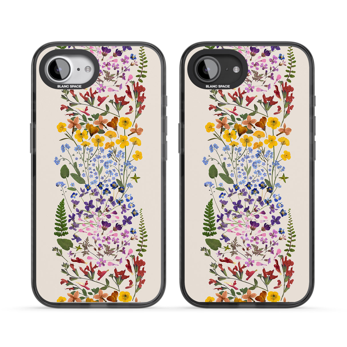 Wildflower Stripe Design - Cream