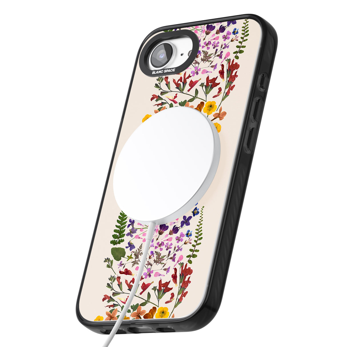 Wildflower Stripe Design - Cream