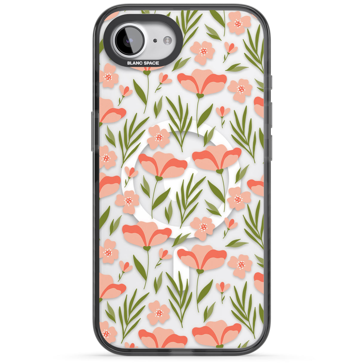 Pink Petals Transparent Floral