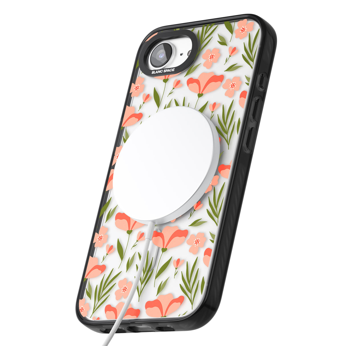 Pink Petals Transparent Floral