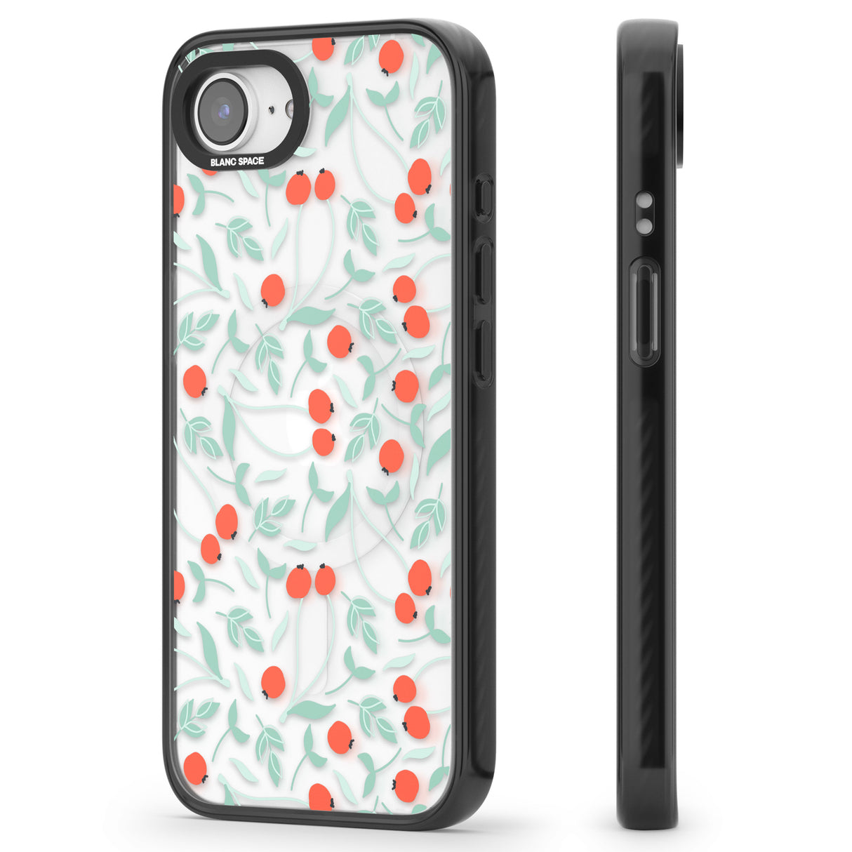 Red Berries Transparent Floral