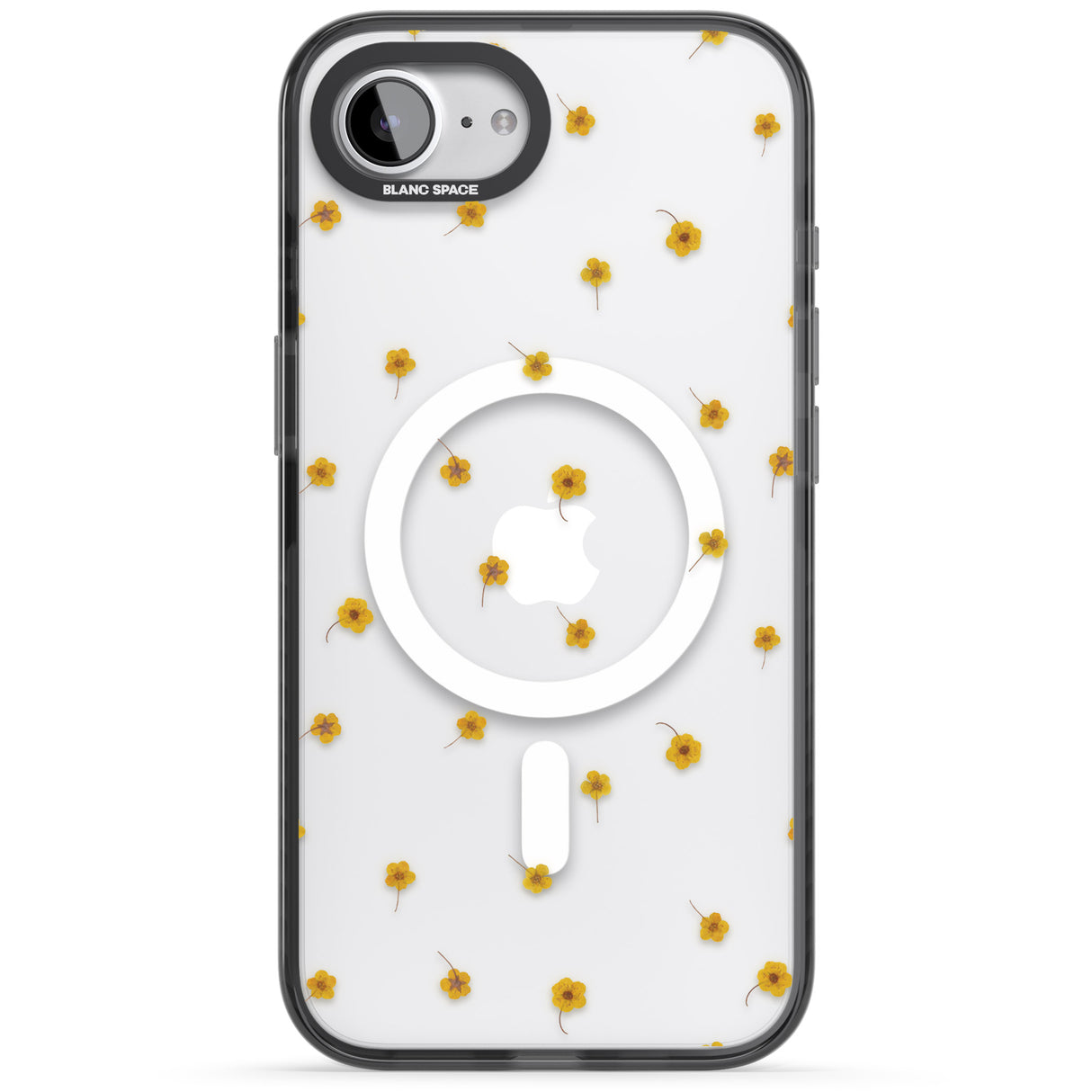 Yellow Flower Pattern - Dried Flower-Inspired
