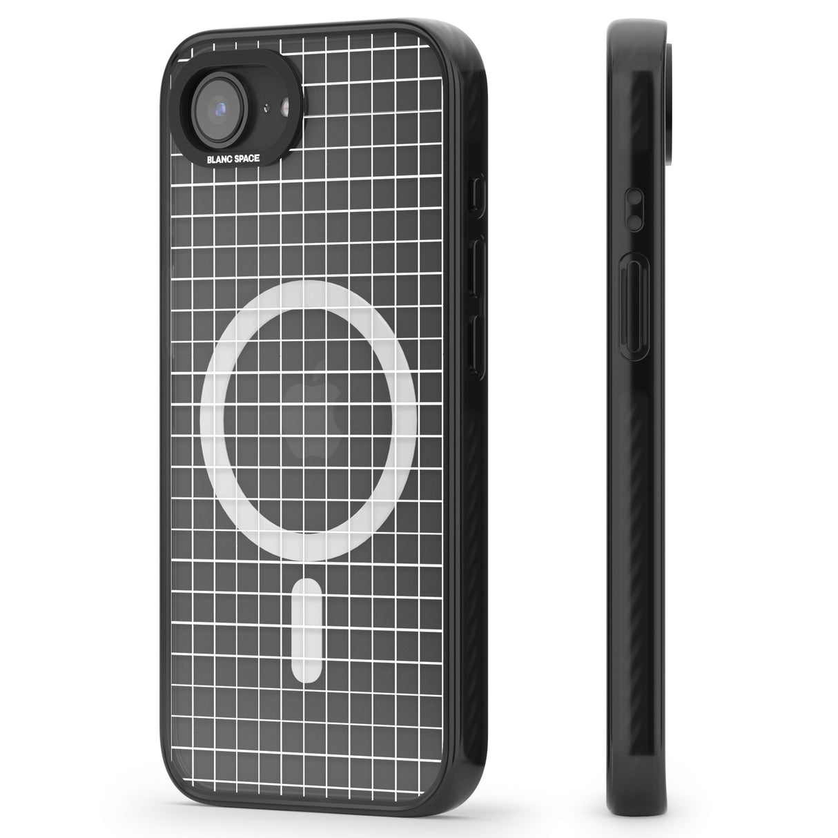 Simplistic Small Grid Designs White (Transparent)