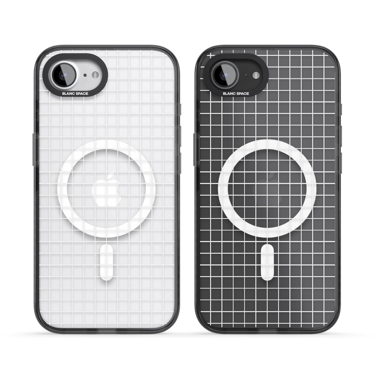 Simplistic Small Grid Designs White (Transparent)