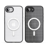 Simplistic Small Grid Designs White (Transparent)