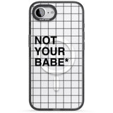 Grid Pattern Not Your Babe