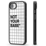 Grid Pattern Not Your Babe