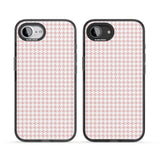 Pink Houndstooth Pattern