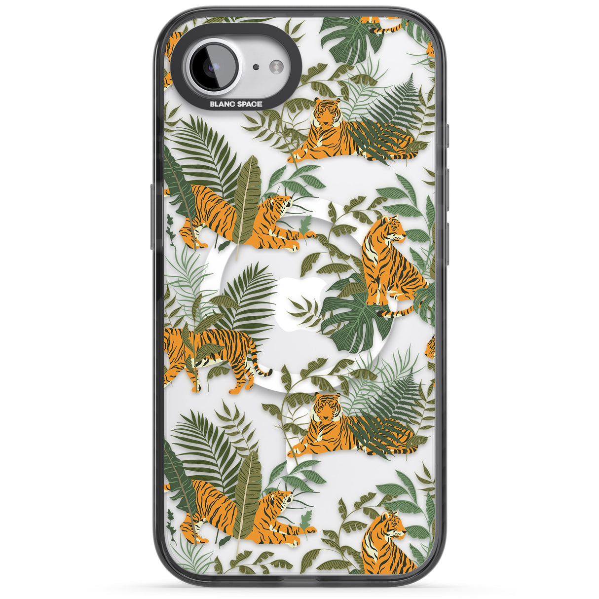 ClearTiger & Fern Jungle Cat Pattern