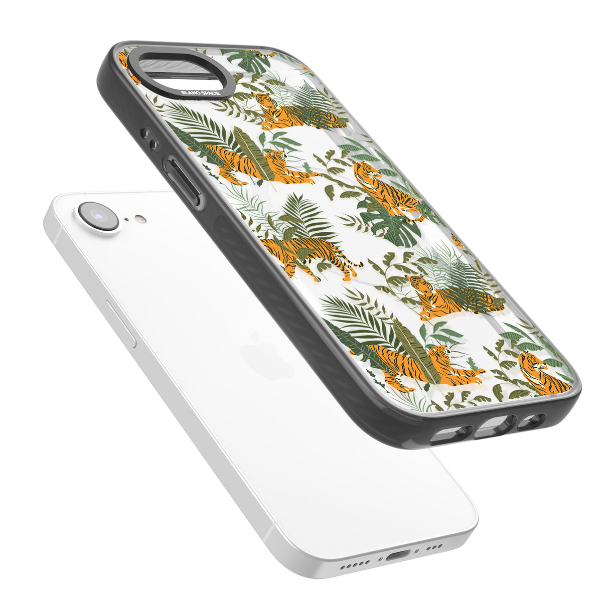ClearTiger & Fern Jungle Cat Pattern