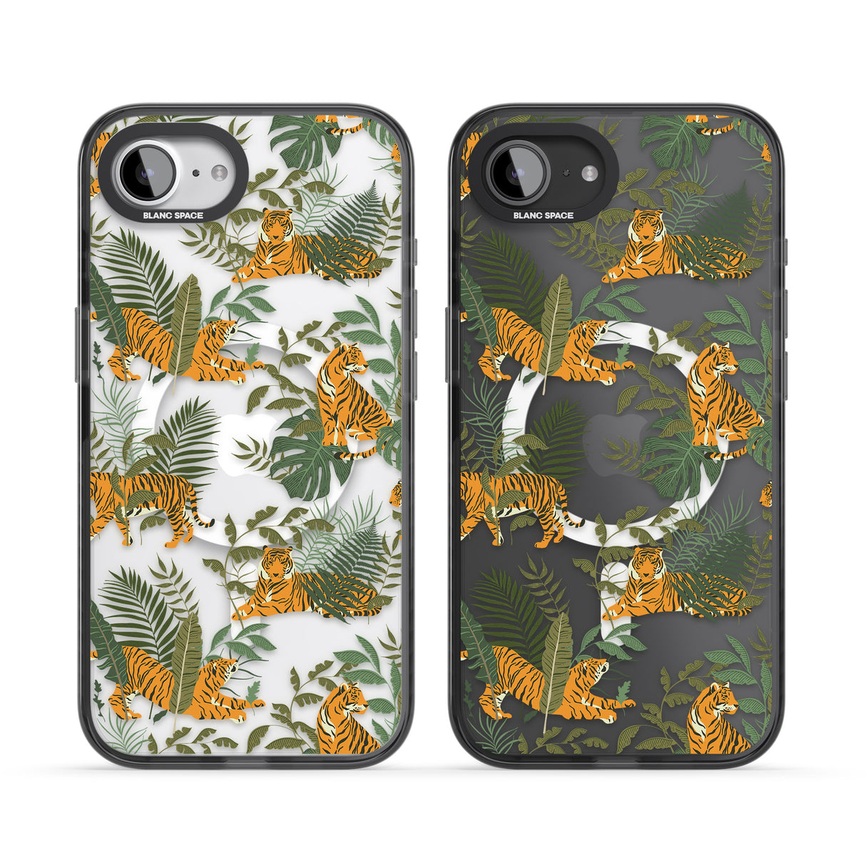 ClearTiger & Fern Jungle Cat Pattern